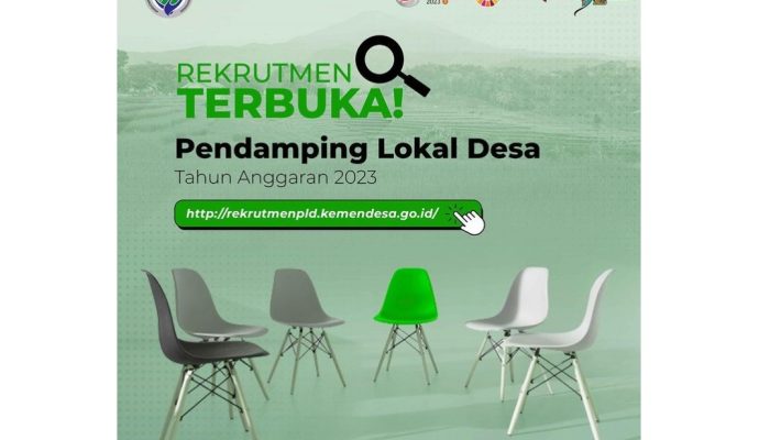 Kemendes Buka Lowongan Calon Pendamping Lokal Desa, Lulusan SMA Bisa Daftar