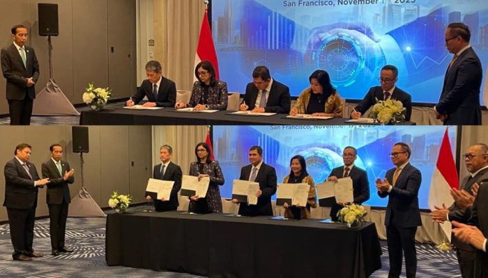 Dihadapan Presiden Jokowi, PT Vale Teken Perjanjian Pendahuluan Divestasi