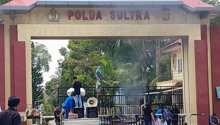 Kabar Kasus Nelayan yang Tewas Ditembak Oknum Polisi Kian Kabur, Mahasiswa Demo Kapolda Sultra