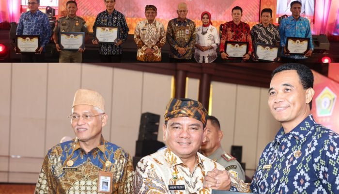 Pj Gubernur Andap Beri Penghargaan ke OPD yang Sukses Capai Realisasi APBD Tahun 2023