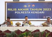 AKBP Aris Ungkap Kasus Penganiayaan Paling Banyak Ditangani Polresta Kendari Sepanjang Tahun 2023