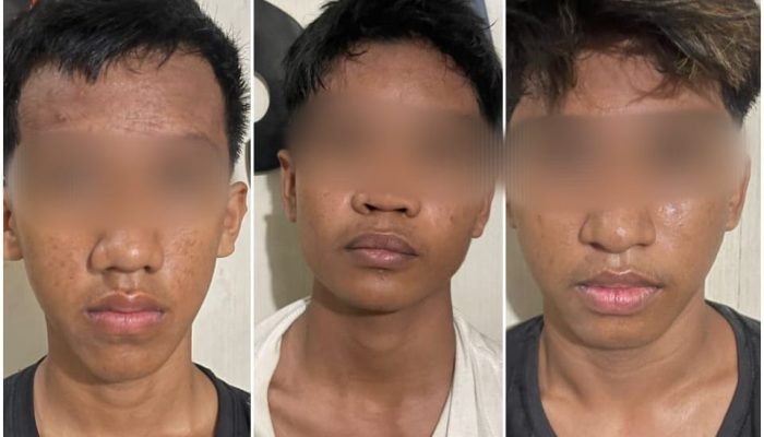 Polisi Amankan Tiga Pemuda Pelaku Pembusuran di Jalan Malik Raya Kendari, Korbannya Seorang Pelajar
