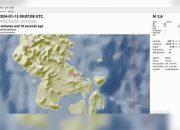 Wilayah Puuwatu Diguncang Gempa Berkekuatan 2,5 Skala Richter