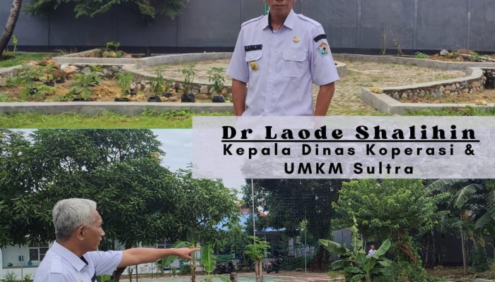 Pekarangan ‘Nganggur’ Dinas Koperasi dan UMKM Sultra Disulap Jadi Kebun Inflasi