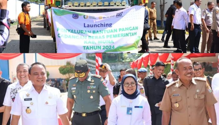 Ribuan Masyarakat Sultra Diguyur Beras CPP