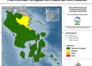 Curah Hujan Tinggi di Sultra Diprediksi Berlangsung Hingga Pertengahan Februari Ini