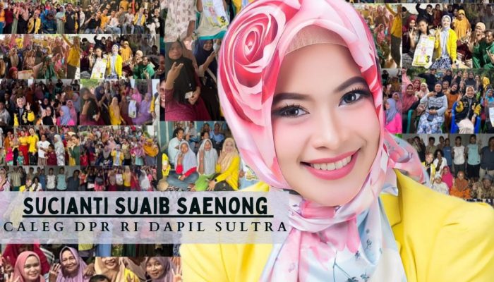 Ikhtiar Terakhir Caleg DPR RI Sucianti Suaib Saenong Jelang Hari H Pencoblosan