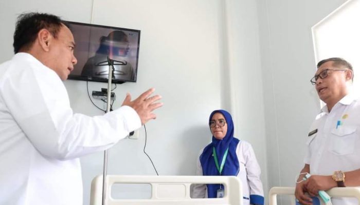Pj Gubernur Sultra Sidak RSUD Bahteramas, Cek Lonjakan Kasus DBD