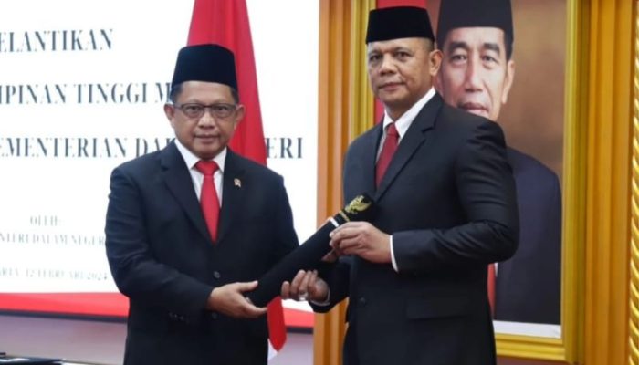 Pj Sekda Sultra Tiga Periode, La Ode Ahmad Pidana Resmi Jabat Dirjen Bina Pemdes Kemendagri