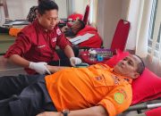 Kantor Pencarian dan Pertolongan (KPP) Kendari Gelar Donor Darah Peringati HUT Basarnas ke 52