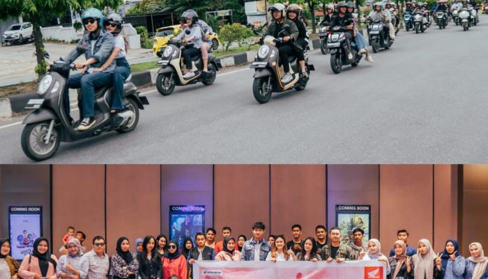 Meriahnya Scoopy Dance Mix Jagoanku di Kendari, Dibanjiri 200 Peserta