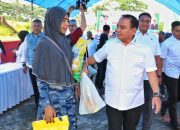 Andap Turun Gunung Pantau Pasar Murah GPM di Kendari, Warga: Sering-Sering Ya Pak!