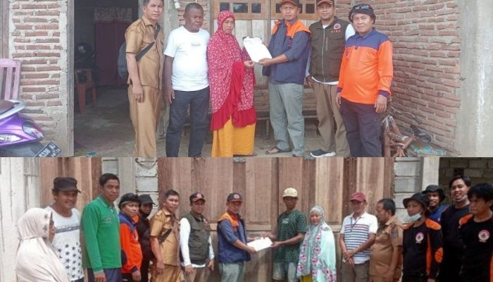 Pemda Koltim Distribusi Bansos ke Korban Puting Beliung Lambandia