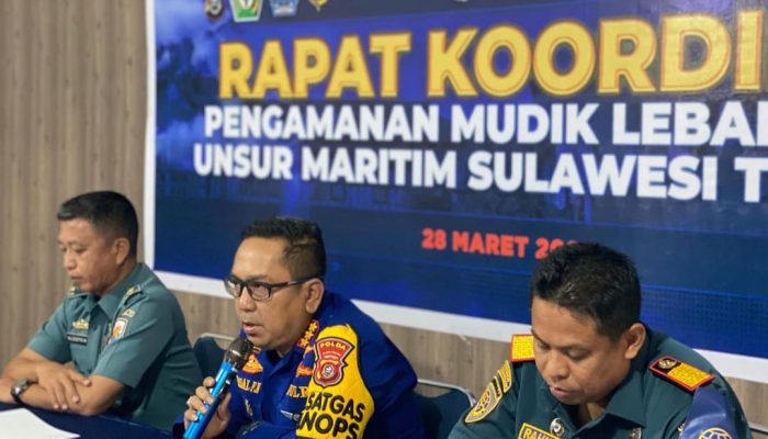 Dit Polairud Rakor Pengamanan Mudik & Balik Lebaran 2024 Plus Tempat Wisata di Sultra