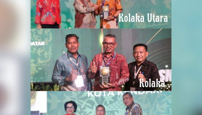 Tiga Daerah di Sultra Sabet Piala Adipura Dari KLHK: Kolut, Kolaka & Kendari