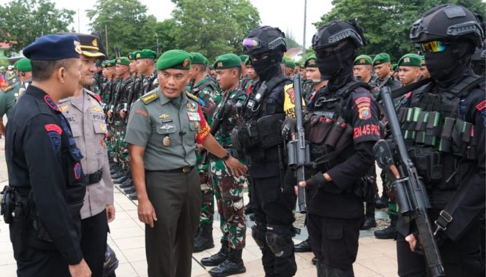 Amankan Kunjungan Wapres Ma’ruf Amin di Sultra, Personel TNI Polri Disiagakan