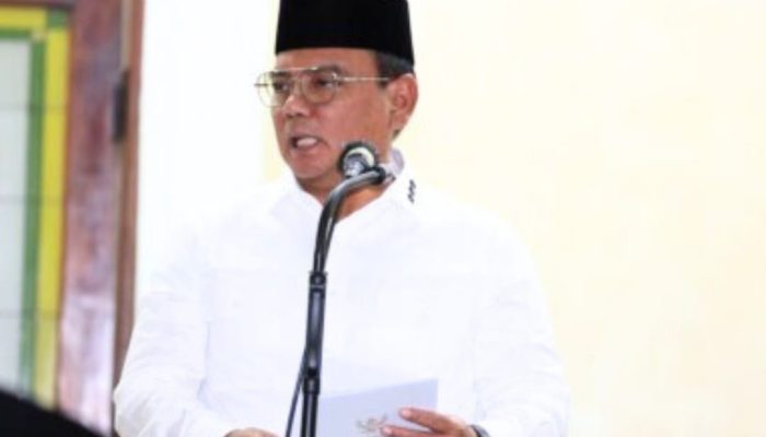 Pj Gubernur Andap Budhi Dijadwalkan Salat Ied di Masjid Raya Al-Kautsar 