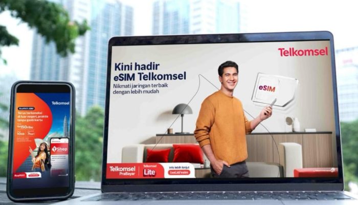 Pelanggan Telkomsel Kini Bebas Pilih Nomor Sendiri dan Paket Via Layanan eSIM