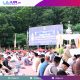 Suasana penyelenggaraan salat Ied Polda Sultra.