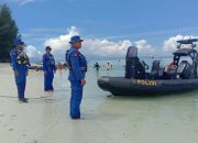 Operasi Ketupat Polairud Polda Sultra Sasar Tempat Wisata Pulau Bokori dan Pantai Toronipa