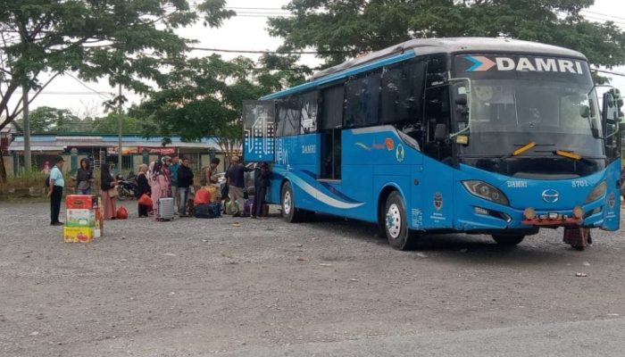 Jelang Puncak Arus Balik, Situasi di Terminal Bus Baruga Kendari Masih Normal