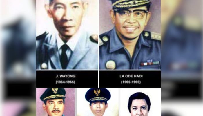 Lima Jalan di Kota Kendari Diambil Dari Nama Gubernur Sultra