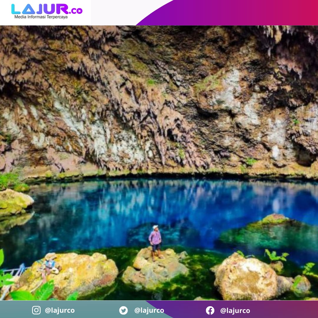 Destinasi wisata Gua Koo di Kecamatan Mawasangka, Kabupaten Buton Tengah, Provinsi Sulawesi Tenggara.