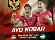 Dispar Sultra Helat Nobar Gratis Semifinal AFC U-23 di Eks MTQ Kendari