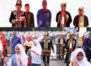 Animo Ribuan Siswa di Sultra Ikuti Upacara Hardiknas Ditengah Guyuran Hujan