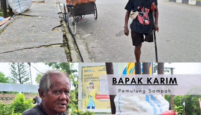 Senjakala Eks Atlet Lari Disabilitas Bapak Karim: Pilih Jadi Pemulung Dibanding Ngemis di Lampu Merah