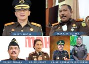 Kajati, Wakajati Sultra dan Empat Kapala Kejari Berganti, Berikut Daftarnya!