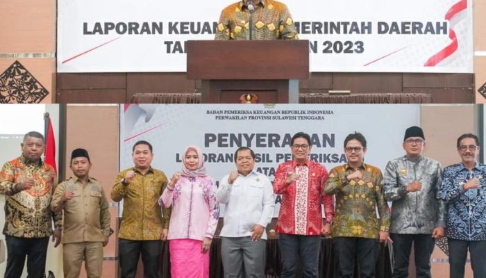 Abd Azis Pertahankan Status WTP Pemkab Koltim