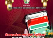 Jelang Iduladha Pj Gubernur Sultra Luncurkan Aplikasi Qurban, Cek Tautannya di Sini!