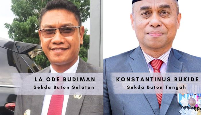 La Ode Budiman Jabat Plh Bupati Busel, Plh Bupati Buteng Diisi Sekda Konstantinus
