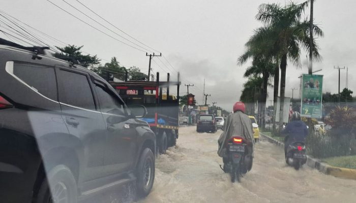 Potret Jalan Martandu, Kota Kendari Jadi Langganan Banjir Saat Musim Penghujan