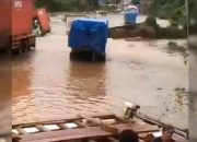 Buruh di Sultra Soroti Kondisi Jalan Trans Sulawesi Konawe Utara, Bertahun-tahun Jadi Langganan Banjir