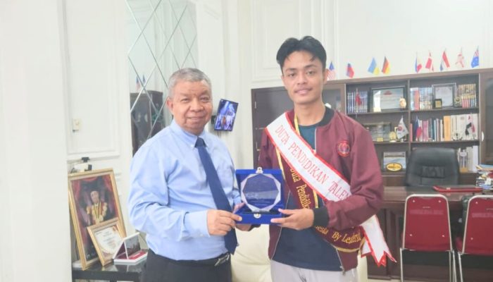 Kisah Mahasiswa Teknik Geologi Unsultra, Ikut Ajang Duta Pendidikan di Singapura & Bawa Pulang Prestasi