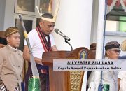 Silvester Sili Laba Pakai Baju Adat Adonara Pimpin Upacara Harlah Pancasila Kemenkumham Sultra