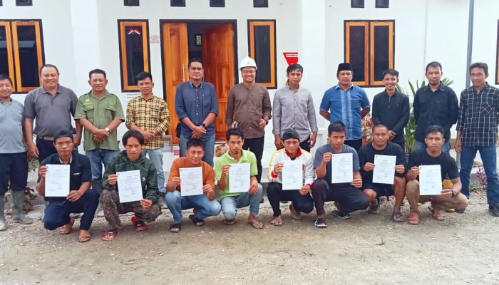 Para Buruh di Konawe Tuntut Kenaikan Status Pekerja, Harap Segera Direalisasikan PT Tani Prima Makmur