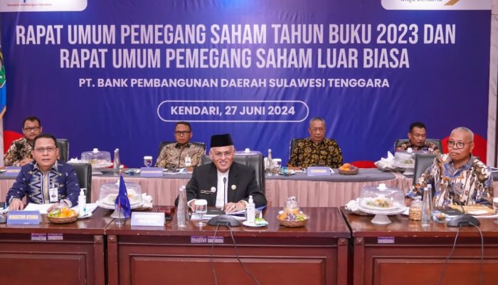 RUPS Tahun Buku 2023, Bank Sultra Tebar Dividen Rp282 Miliar ke Pemegang Saham