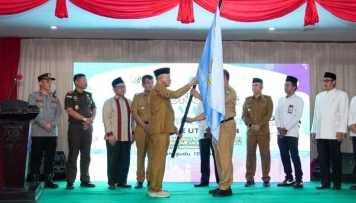 Sekda Sultra Launching Penyelenggaraan MTQ XXX di Kabupaten Konawe Utara