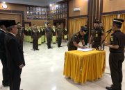 Wakajati & Sejumlah Petinggi Kejati Sultra Dilantik, Berikut Daftarnya