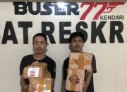Dua Kawanan Pencuri Rokok di Toko Milik Balon Wali Kota Kendari Dibekuk Polisi