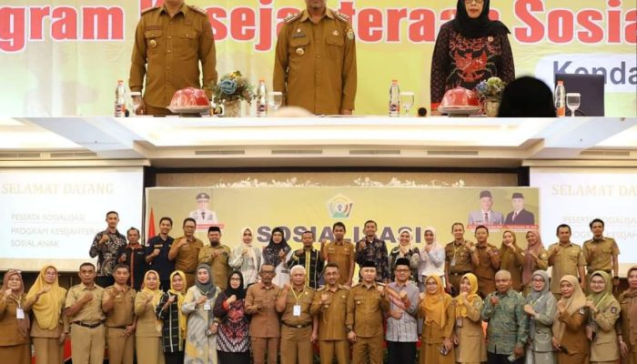 Biro Kesra Sultra Edukasi Soal Kesejahteraan Sosial Anak ke OPD
