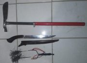 Dua Remaja di Kambu Kendari Diamankan Polisi Saat Hendak Tawuran Pakai Senjata Tajam
