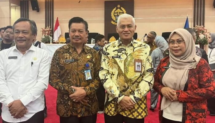 Sekda Sultra Asrun Lio Hadiri Rakor Pencegahan Korupsi Terintegrasi di Makassar