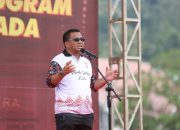 Minus 121 Hari Pilkada Digelar, KPU Sultra Rilis Maskot & Jingle di Lapangan Benua-benua Kendari