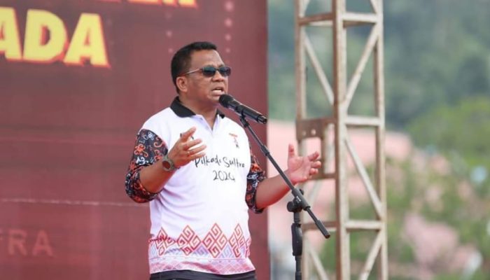 Minus 121 Hari Pilkada Digelar, KPU Sultra Rilis Maskot & Jingle di Lapangan Benua-benua Kendari