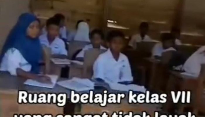 Sekolah Minim Perhatian Pemda, Pelajar SMPN 2 Maligano Muna Minta Bantuan Presiden Jokowi