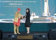 CEO PT Vale Diganjar Penghargaan ISRA Award 2024 Berkat Kepemimpinan Berkelanjutan
